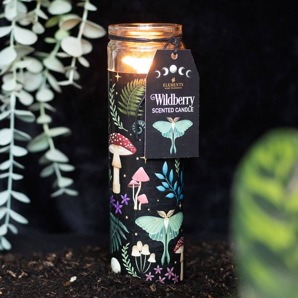Something Different - Dark Forest Wildberry Tube Candle Scented Candle - Multicolours